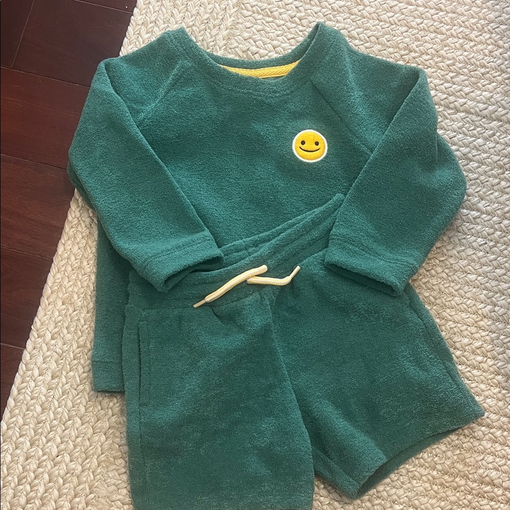 Old Navy Kids Matching Set in Teal and Yellow